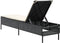 vidaXL - Ligbed - met - kussen - poly - rattan - zwart