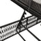 vidaXL - Ligbed - met - kussen - poly - rattan - zwart