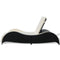 vidaXL - Ligbed - met - kussen - poly - rattan - zwart