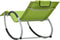 vidaXL - Ligbed - met - kussen - textileen - groen
