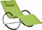 vidaXL - Ligbed - met - kussen - textileen - zwart