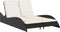vidaXL - Ligbed - met - kussens - 114x205x73 - cm - poly - rattan - zwart