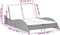 vidaXL - Ligbed - met - kussens - 114x205x73 - cm - poly - rattan - grijs
