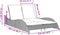 vidaXL - Ligbed - met - kussens - 114x205x73 - cm - poly - rattan - lichtgrijs