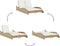 vidaXL - Ligbed - met - kussens - 114x205x73 - cm - poly - rattan - beige