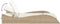 vidaXL - Ligbed - met - kussens - 114x205x73 - cm - poly - rattan - beige