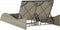 vidaXL - Ligbed - met - kussens - 114x205x73 - cm - poly - rattan - lichtgrijs