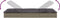 vidaXL - Ligbed - met - kussens - 2-persoons - poly - rattan - grijs