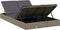 vidaXL - Ligbed - met - kussens - 2-persoons - poly - rattan - grijs