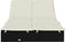 vidaXL - Ligbed - met - kussens - 2-persoons - poly - rattan - zwart