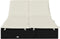 vidaXL - Ligbed - met - kussens - 2-persoons - poly - rattan - zwart