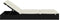 vidaXL - Ligbed - met - kussens - 2-persoons - poly - rattan - zwart