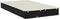 vidaXL - Ligbed - met - kussens - 2-persoons - poly - rattan - zwart