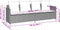 vidaXL - Ligbed - met - kussens poly - rattan - beige