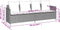 vidaXL - Ligbed - met - kussens poly - rattan - beige