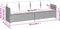 vidaXL - Ligbed - met - kussens poly - rattan - beige
