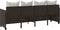 vidaXL - Ligbed - met - kussens - poly - rattan - bruin