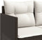 vidaXL - Ligbed - met - kussens - poly - rattan - bruin