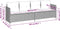 vidaXL - Ligbed - met - kussens - poly - rattan - zwart