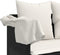 vidaXL - Ligbed - met - kussens - poly - rattan - zwart