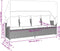 vidaXL - Ligbed - met - luifel - en - kussens - poly - rattan - bruin
