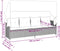 vidaXL - Ligbed - met - luifel - en - kussens - poly - rattan lichtgrijs