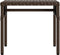 vidaXL - Ligbed - met - luifel - en - tafel - poly - rattan - bruin