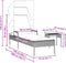 vidaXL - Ligbed - met - luifel - en - tafel - poly - rattan - grijs