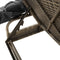 vidaXL - Ligbed - met - luifel - en - tafel - poly - rattan - grijs