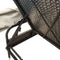 vidaXL - Ligbed - met - luifel - en - tafel - poly - rattan - zwart