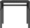 vidaXL - Ligbed - met - luifel - en - tafel - poly - rattan - zwart
