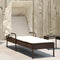 vidaXL - Ligbed - met - luifel - poly - rattan - bruin