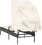 vidaXL - Ligbed - met - luifel - poly - rattan - zwart