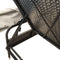 vidaXL - Ligbed - met - luifel - poly - rattan - zwart