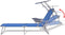 vidaXL - Ligbed - met - luifel - staal - blauw