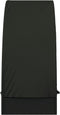 vidaXL - Ligbed - met - rond - dak - 211x57x140 - cm - poly - rattan - zwart