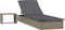 vidaXL - Ligbed - met - tafel - 1 - st - poly - rattan - grijs