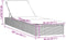 vidaXL - Ligbed - met - tafel - 1 - st - poly - rattan - grijs