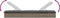 vidaXL - Ligbed - met - tafel - 1 - st - poly - rattan - grijs