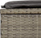 vidaXL - Ligbed - met - tafel - 1 - st - poly - rattan - grijs