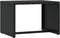 vidaXL - Ligbed - met - tafel - 1 - st - poly - rattan - zwart