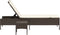 vidaXL - Ligbed - met - tafel - en - kussen - poly - rattan - bruin