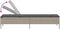 vidaXL - Ligbed - met - tafel - en - kussen - poly - rattan - lichtgrijs
