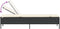 vidaXL - Ligbed - met - tafel - en - kussen - poly - rattan - zwart