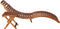vidaXL - Ligbed - met - tafel - massief - acaciahout - bruin