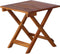 vidaXL - Ligbed - met - tafel - massief - acaciahout - bruin