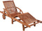vidaXL - Ligbed - met - tafel - massief - acaciahout