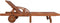 vidaXL - Ligbed - met - tafel - massief - acaciahout