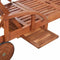 vidaXL - Ligbed - met - tafel - massief - acaciahout
