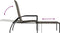 vidaXL - Ligbed - met - voetensteun - polyetheen - rattan - grijs